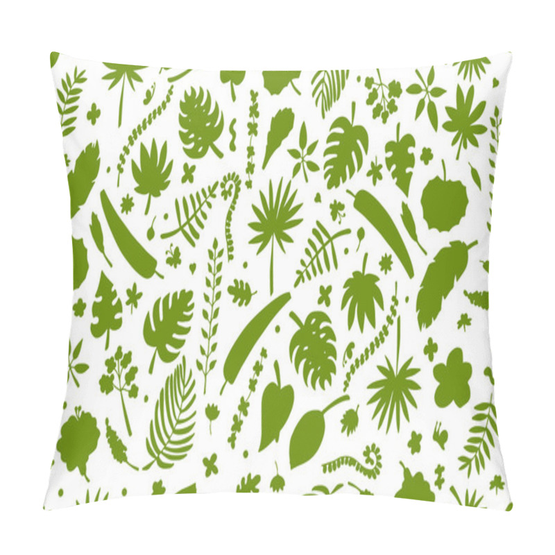 Personality  Tropical Plants, Seamless Pattern Pillow Covers