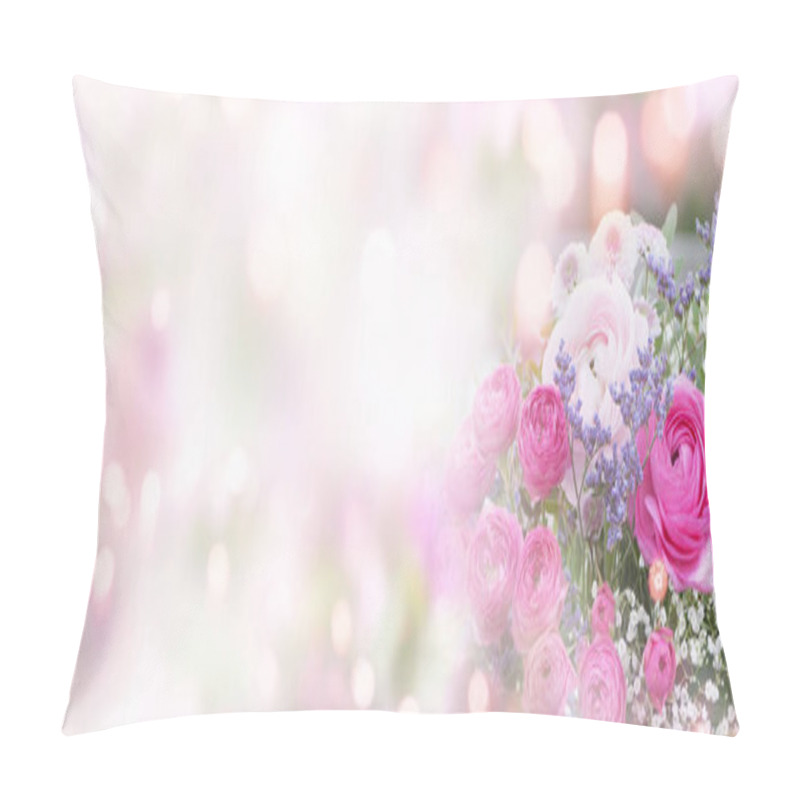 Personality  Delicate Still Life With Roses And Soft Bokeh For Mothers Day Pillow Covers