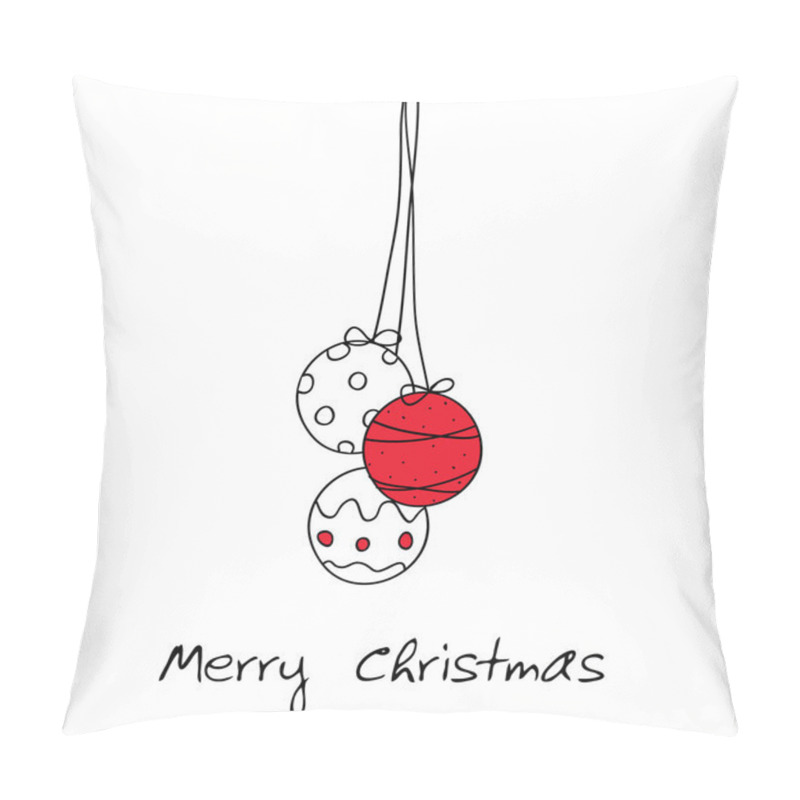 Personality  Christmas Card Pillow Covers