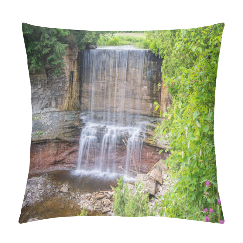 Personality  Indian Falls Grey County Pillow Covers