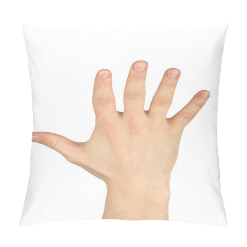 Personality  Five Finger Hand Gesture Pillow Covers