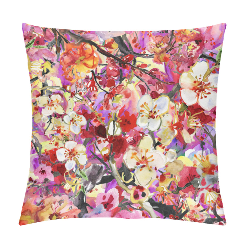 Personality  Cherry And Plums Flowers Pillow Covers