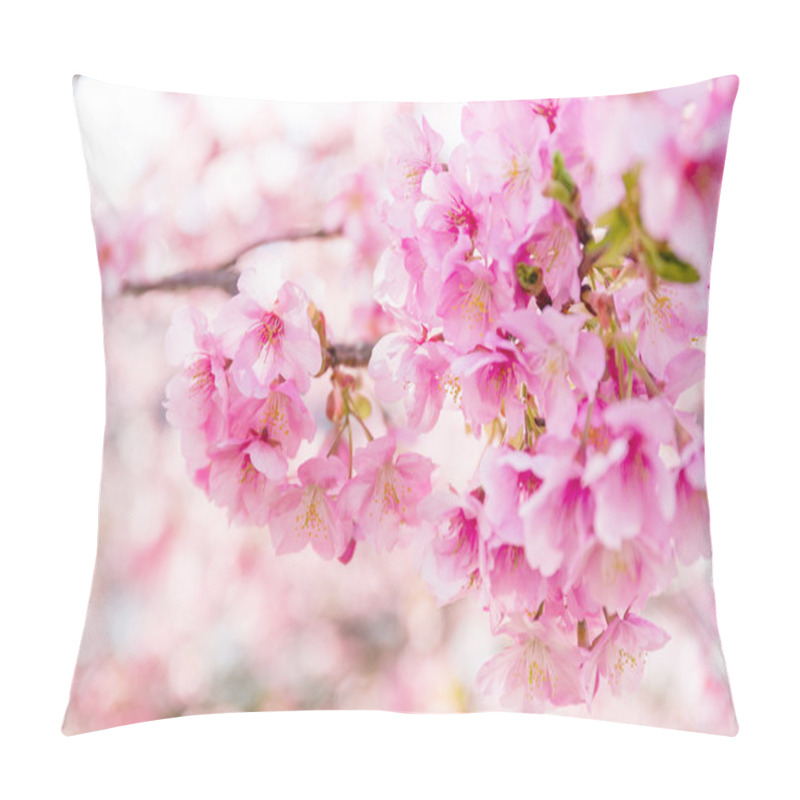 Personality  Blooming Sakura Tree Branches Pillow Covers