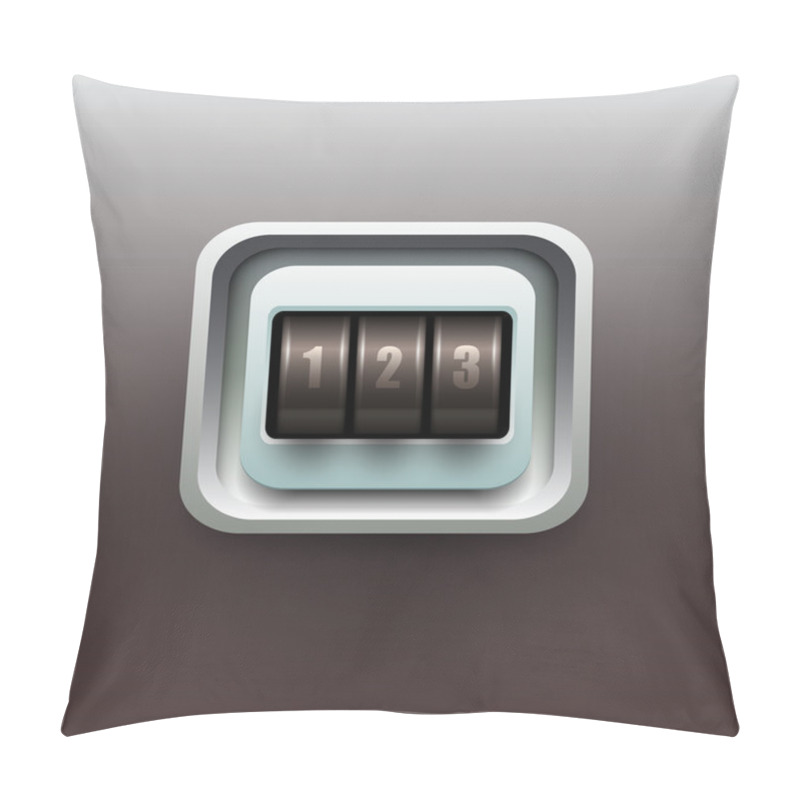 Personality  Slot Machine, Vector Illustration Pillow Covers