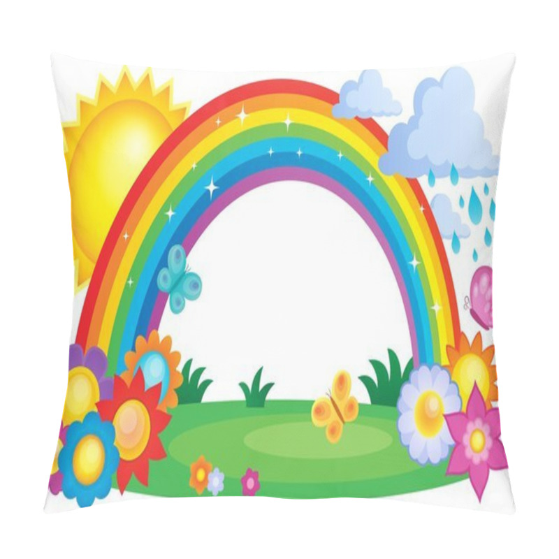 Personality  Rainbow Topic Image 2 Pillow Covers