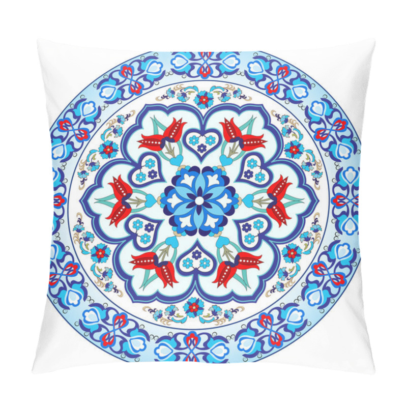 Personality  Antique Ottoman Turkish Pattern Vector Design Thirty Seven Pillow Covers