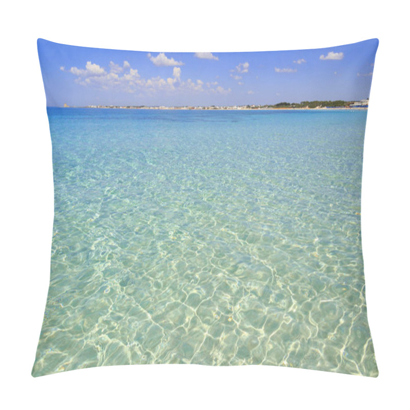 Personality  The Most Beautiful Sandy Beaches Of Apulia:Porto Cesareo Marine,Salento Coast.ITALY (Lecce). Pillow Covers