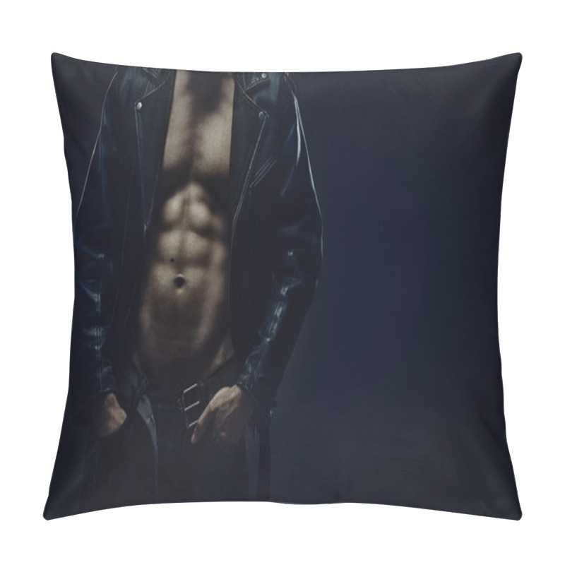 Personality  Tough Middle Aged Man Pillow Covers