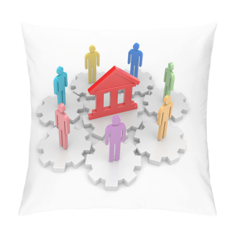 Personality  Government Metaphor Pillow Covers