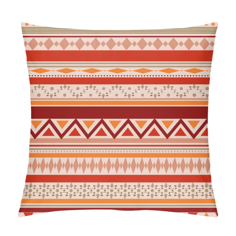 Personality  Seamless Vector Tribal Texture Pattern Pillow Covers