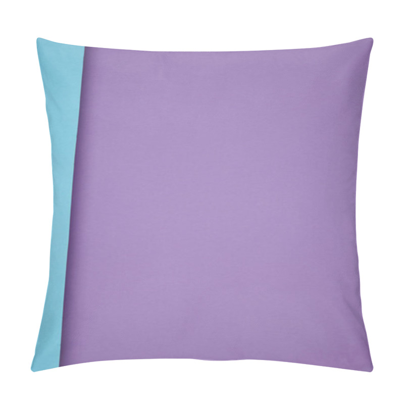 Personality  Beautiful Bright Geometric Blue And Purple Paper Background   Pillow Covers