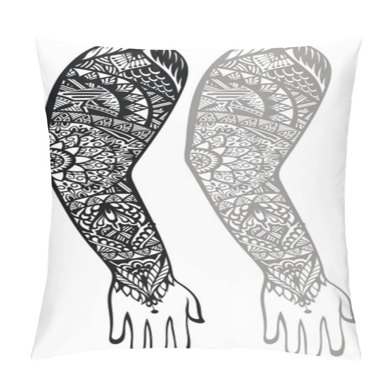 Personality  Maori Style Tattoo Design Pillow Covers