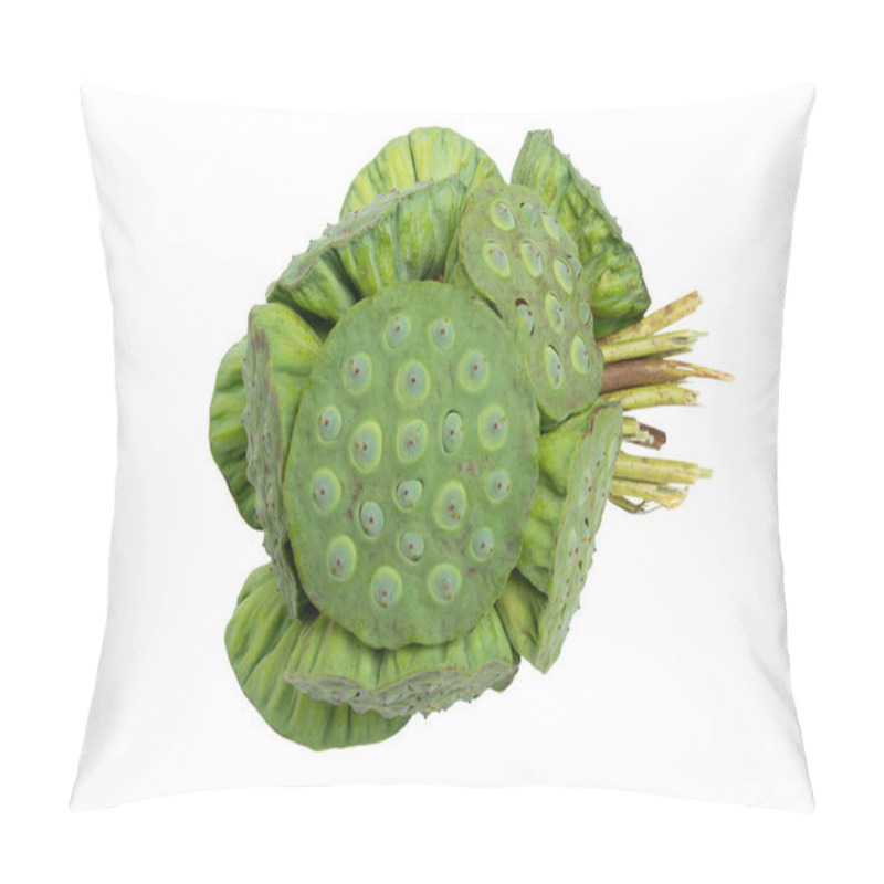 Personality  The Lotus Seeds Are Tied Together. (with Clipping Path) Pillow Covers