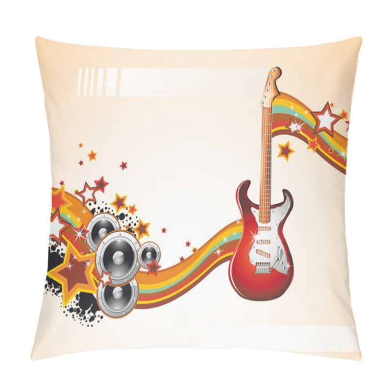 Personality  Music Event Background Pillow Covers