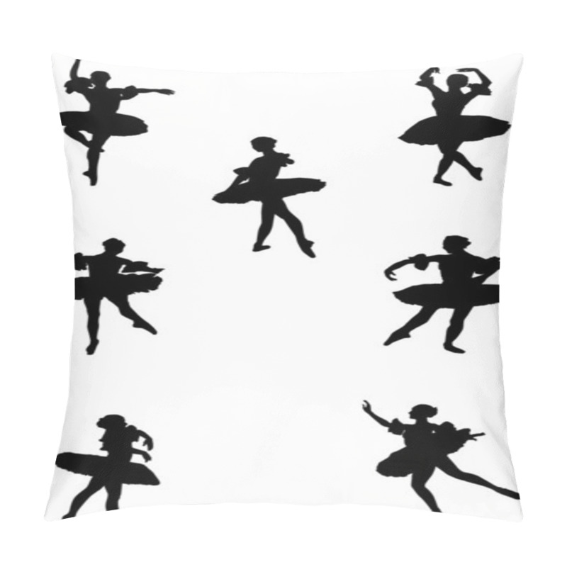 Personality  Seven Ballet Dancers Pillow Covers