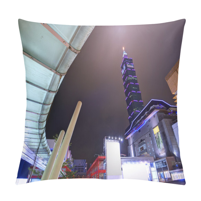 Personality  Taiwan Cityscape Pillow Covers