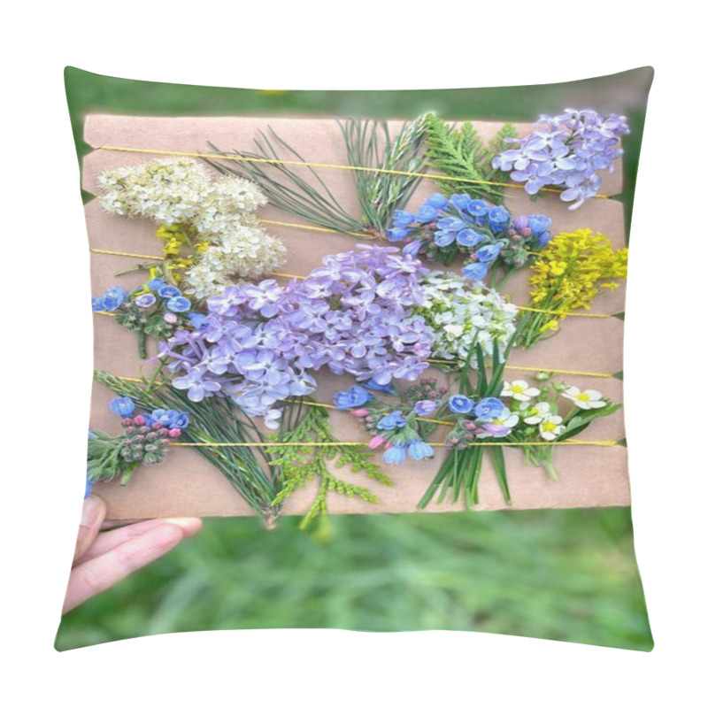 Personality  Three-dimensional Painting Application Of Flowers And Plants, Eco-friendly Kids Craft, Active Outdoor Play. Pillow Covers