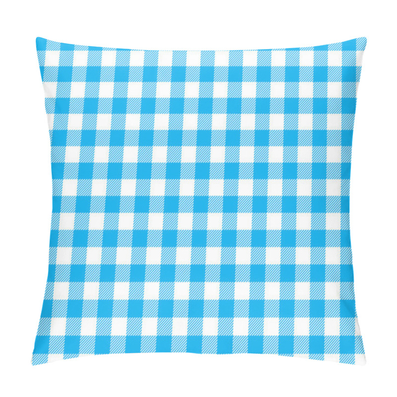 Personality  Blue Table Cloth Background Seamless Pattern Pillow Covers