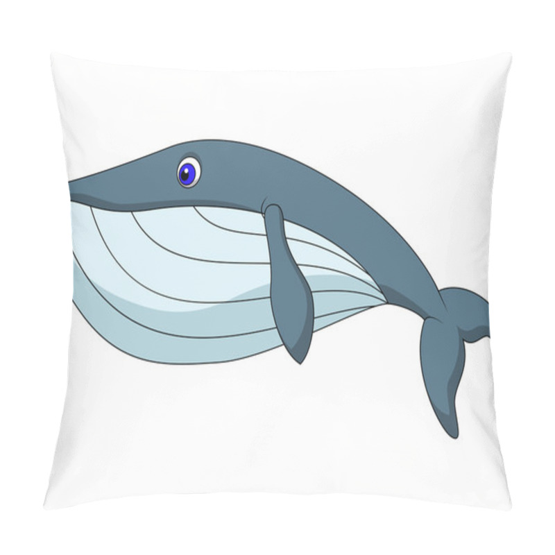 Personality  Cute Whale Cartoon Pillow Covers