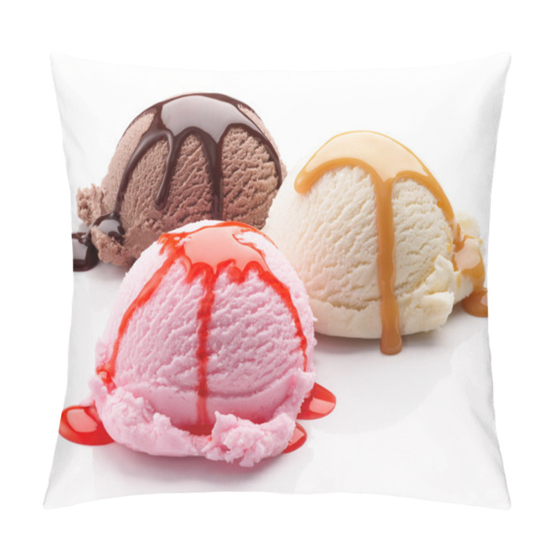 Personality  Neapolitan Ice Cream Pillow Covers