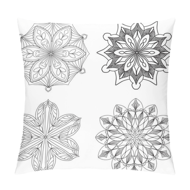 Personality  Hand Drawn Background Pillow Covers