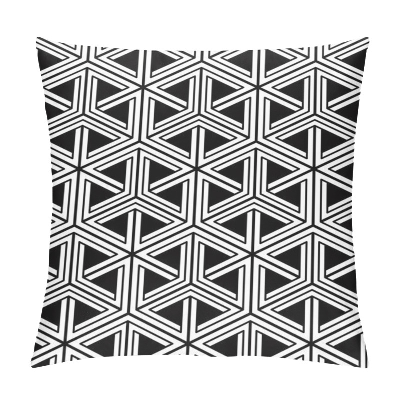 Personality  Contrast Symmetric Seamless Pattern Pillow Covers