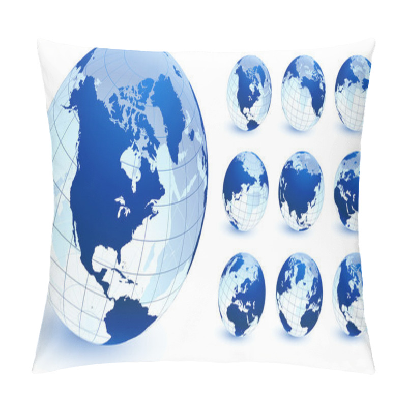 Personality  Globe Collection Pillow Covers