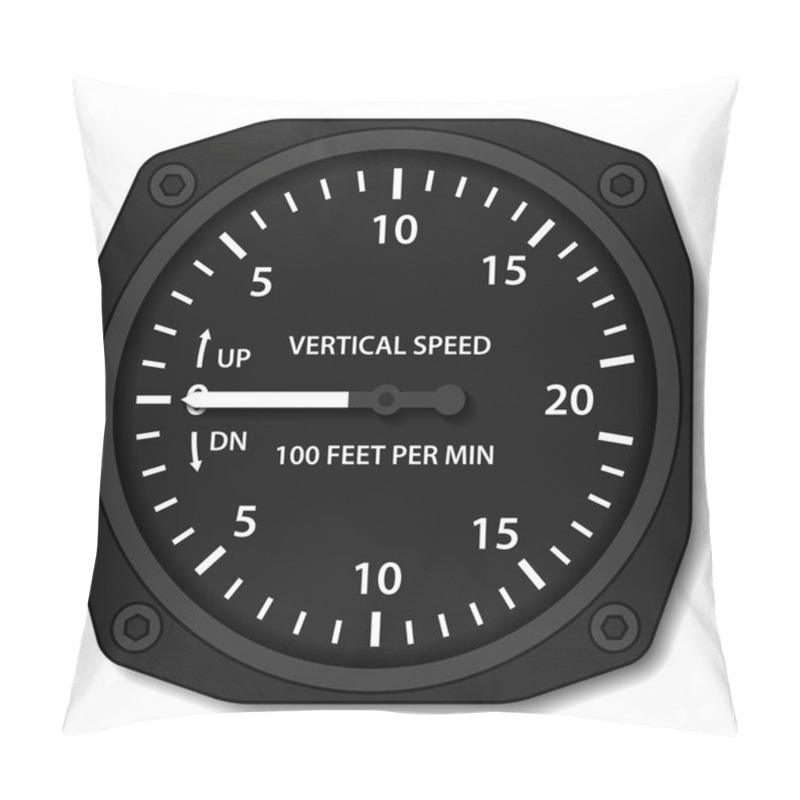 Personality  Aviation Variometer Vertical Speed Indicator Pillow Covers