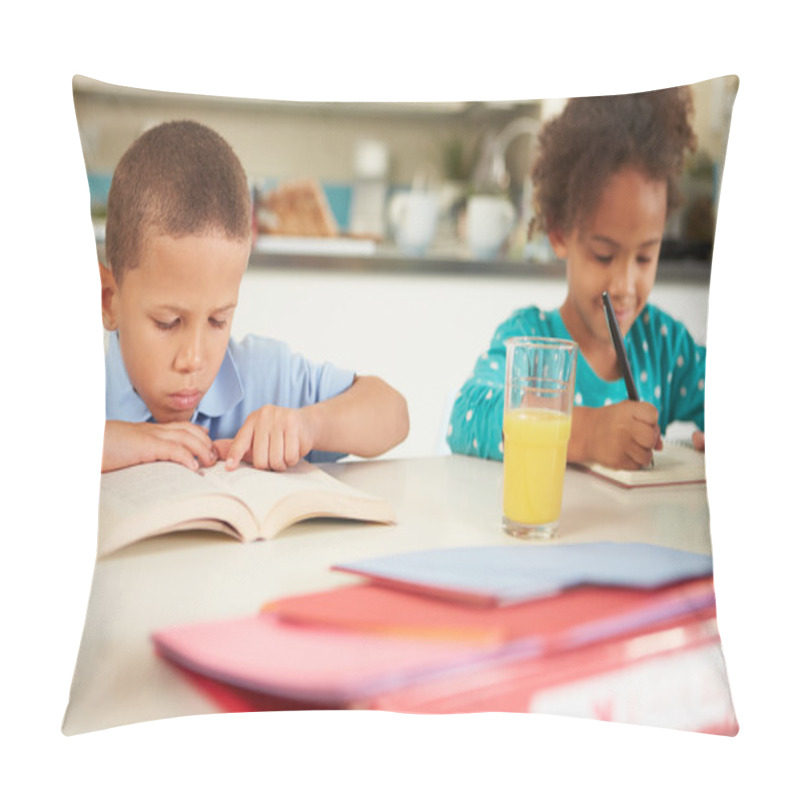 Personality  Children Doing Homework Pillow Covers