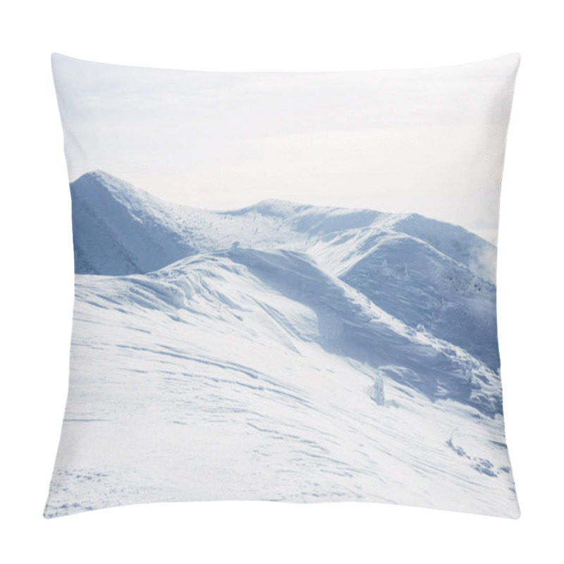 Personality  Ski Slope Pillow Covers