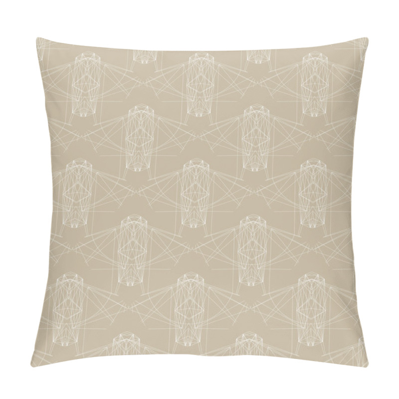 Personality  Retro Vector Pattern From 70s Or 80s Pillow Covers