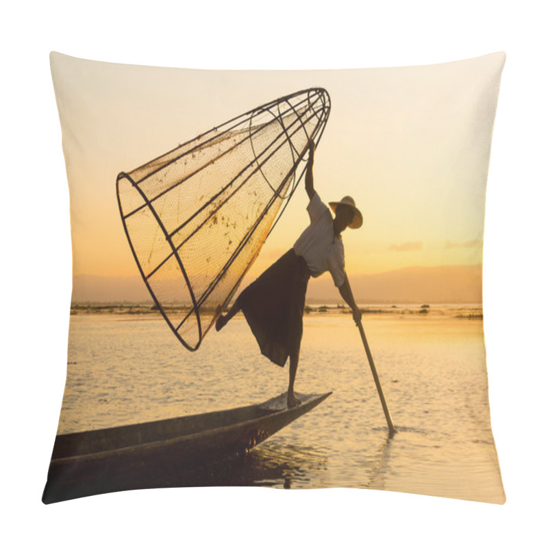 Personality  Birmania Fishermen Pillow Covers