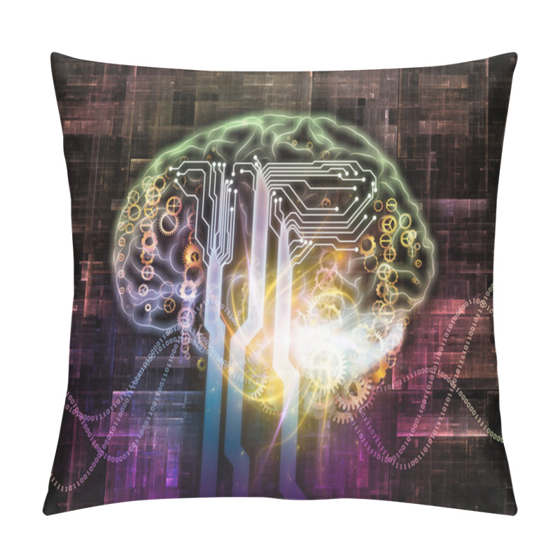 Personality  Brain Pathways Pillow Covers