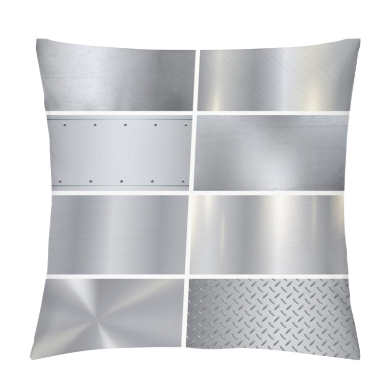 Personality  Metal Texture Realistic 3D Samples Collection  Pillow Covers