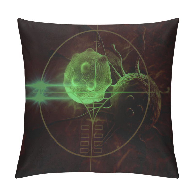 Personality  3d Medical Illustration Of Brain Aneurysm Pillow Covers