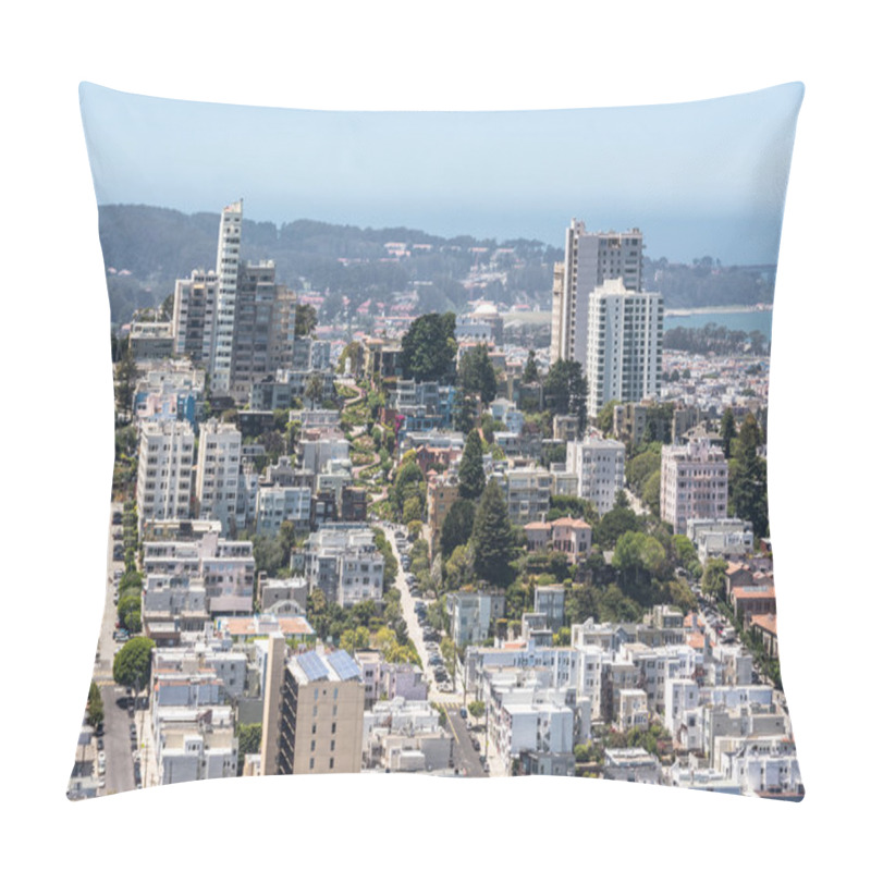 Personality  San Francisco From Above Pillow Covers