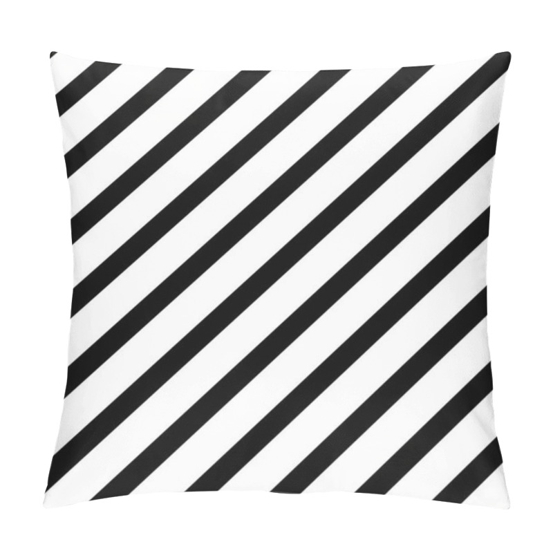 Personality  Seamlessly Repeatable, Repeating, Tileable Dynamic Oblique, Slanted, Diagonal Lines, Stripes Pattern, Texture Or Background Pillow Covers