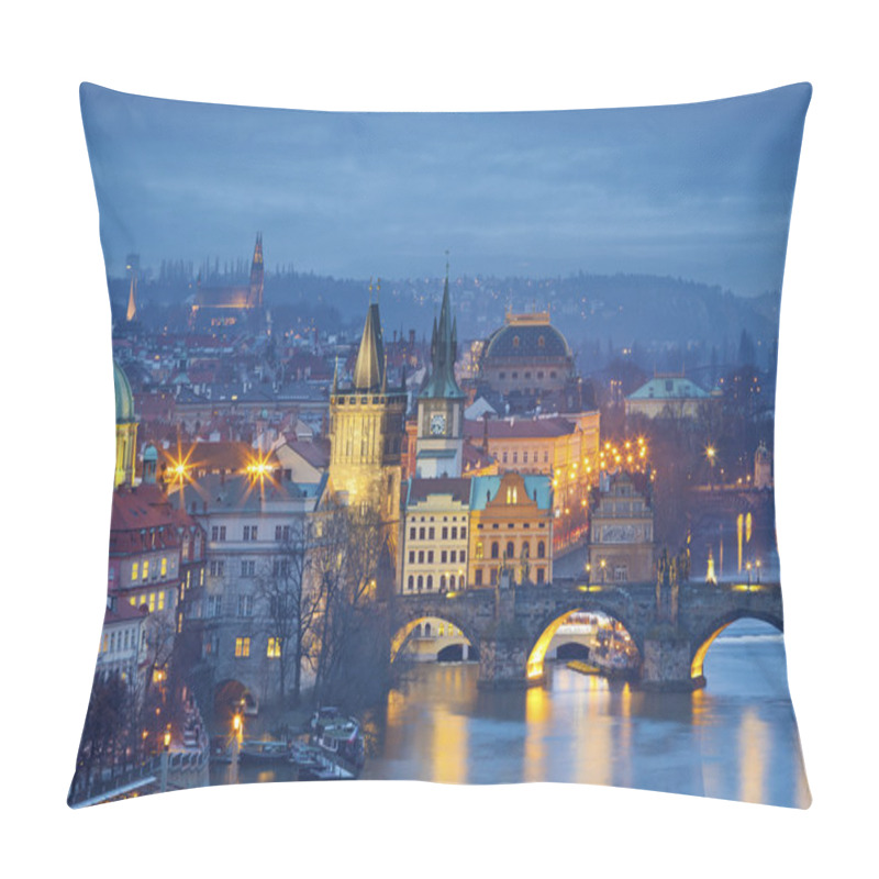 Personality  Prague. Pillow Covers