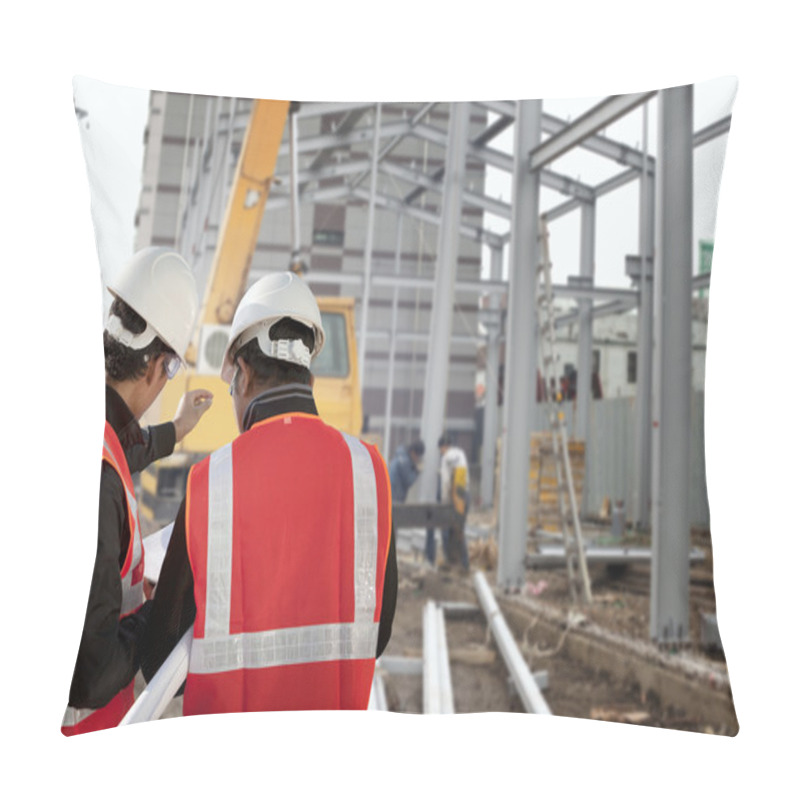 Personality  Construction Worker Pillow Covers