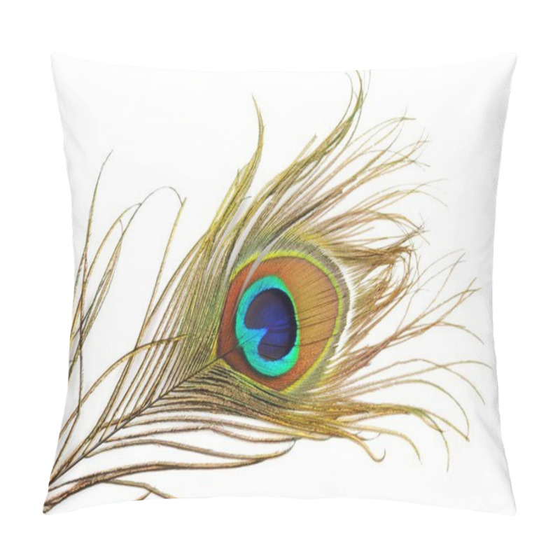 Personality  Peacock Feather Pillow Covers