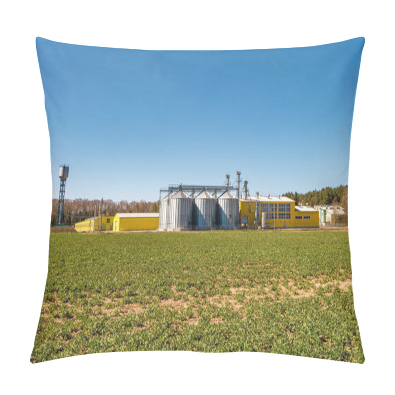 Personality  Agro-processing Plant For Processing And Silos For Drying Cleaning And Storage Of Agricultural Products, Flour, Cereals And Grain. Poultry Farm Pillow Covers