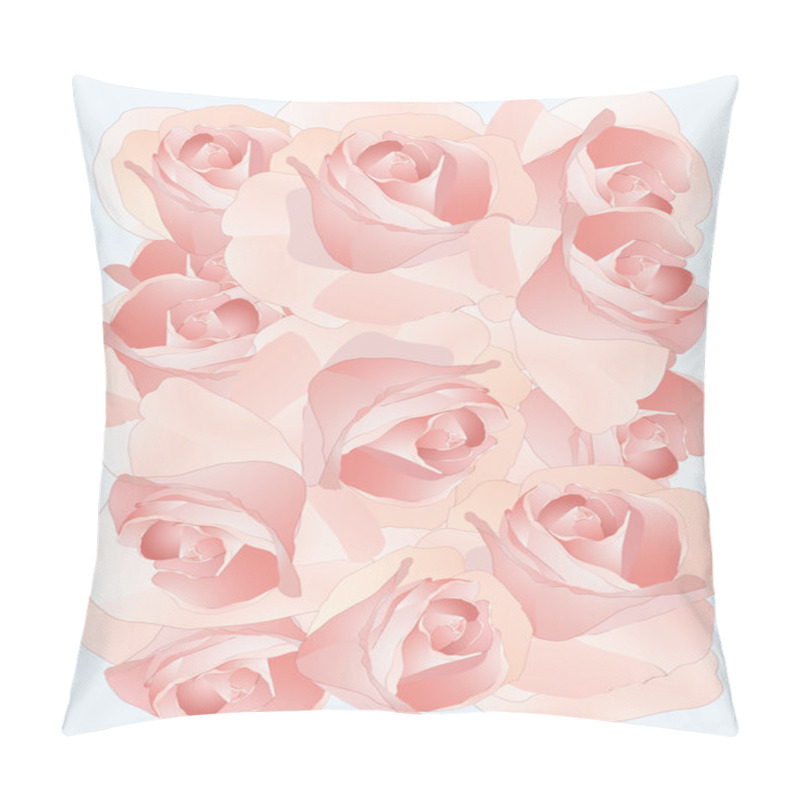 Personality  Background From Roses Pillow Covers