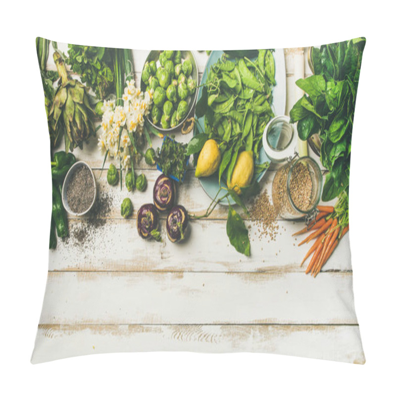 Personality  Spring Healthy Vegan Food  Pillow Covers