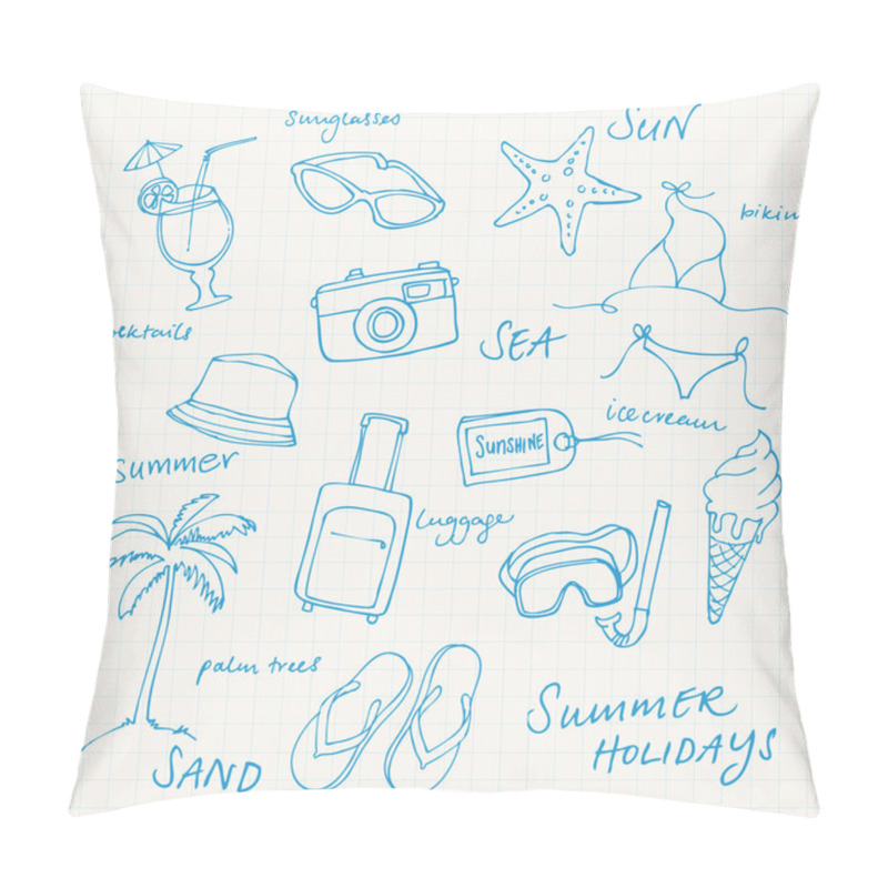 Personality  Summer Vacation Pillow Covers