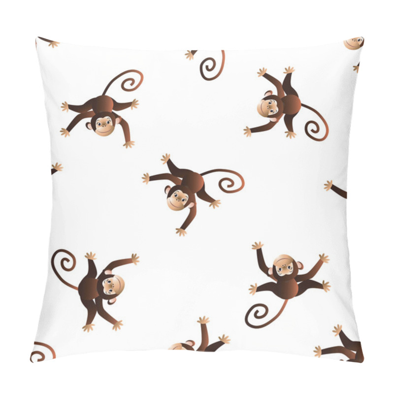 Personality  Pattern With Monkeys Pillow Covers