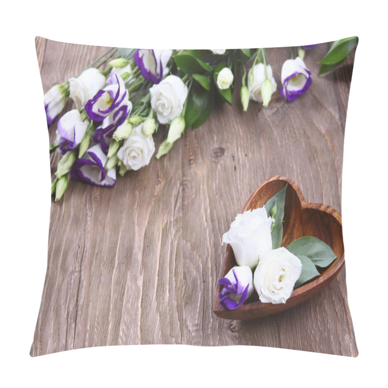 Personality  Beautiful White Flowers Pillow Covers