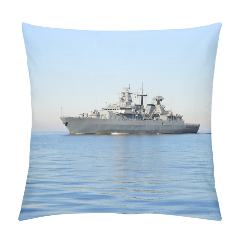 Personality  Grey Modern Warship Pillow Covers