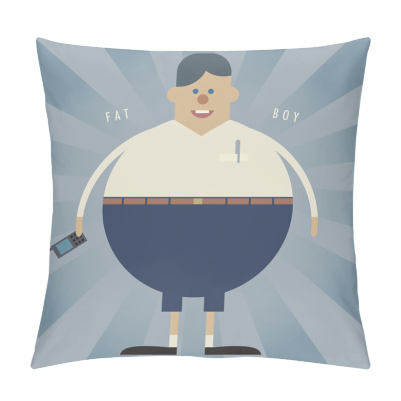 Personality  Fat Boy Pillow Covers