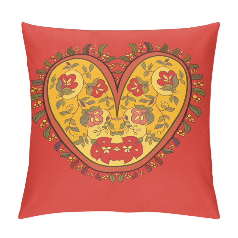 Personality  Valentine's Day Tribal Greetind Card Pillow Covers