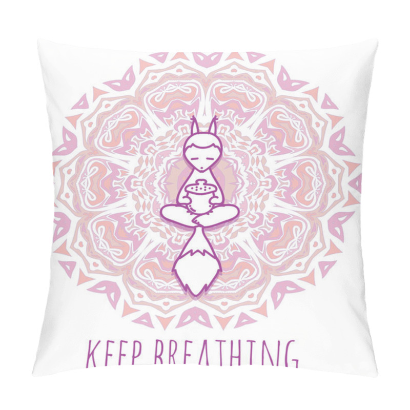 Personality  Meditative Animals Series. Pillow Covers